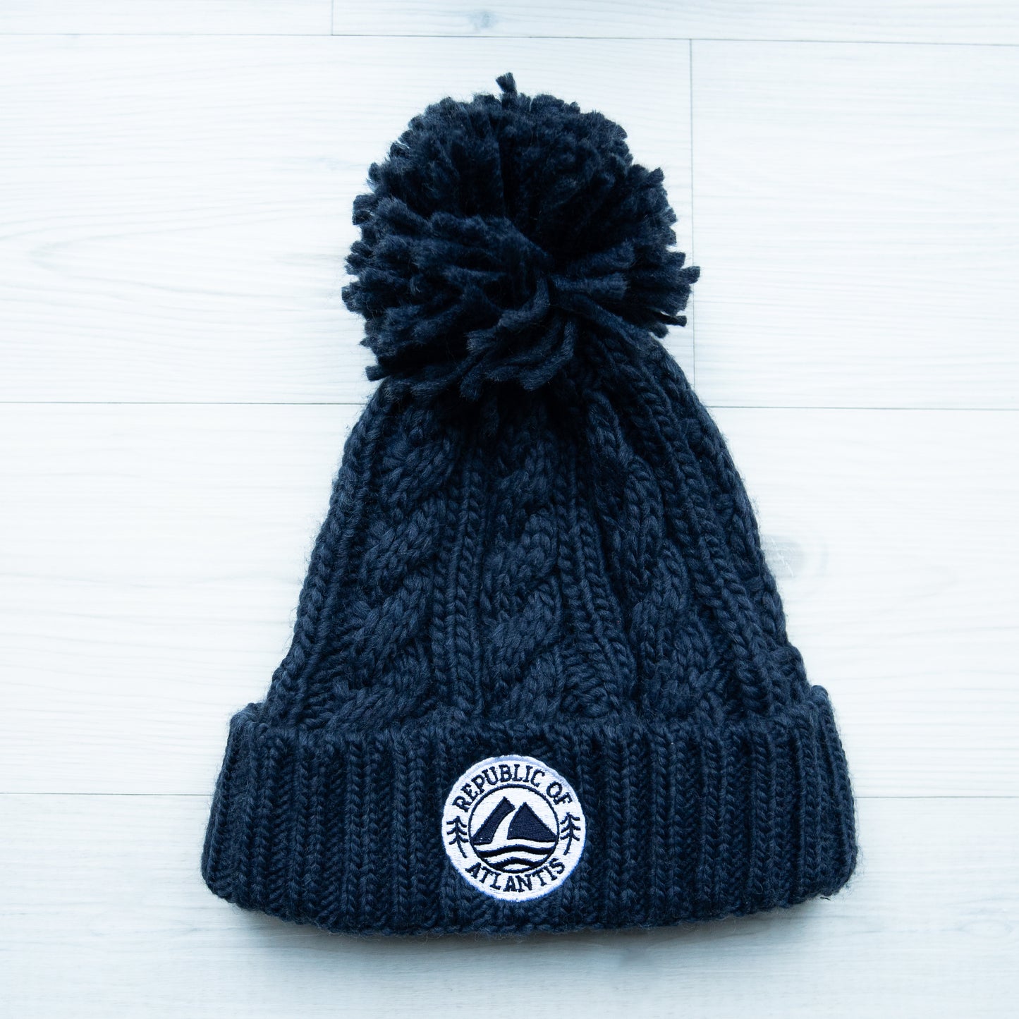 The Mull - Navy Blue Knitted Beanie