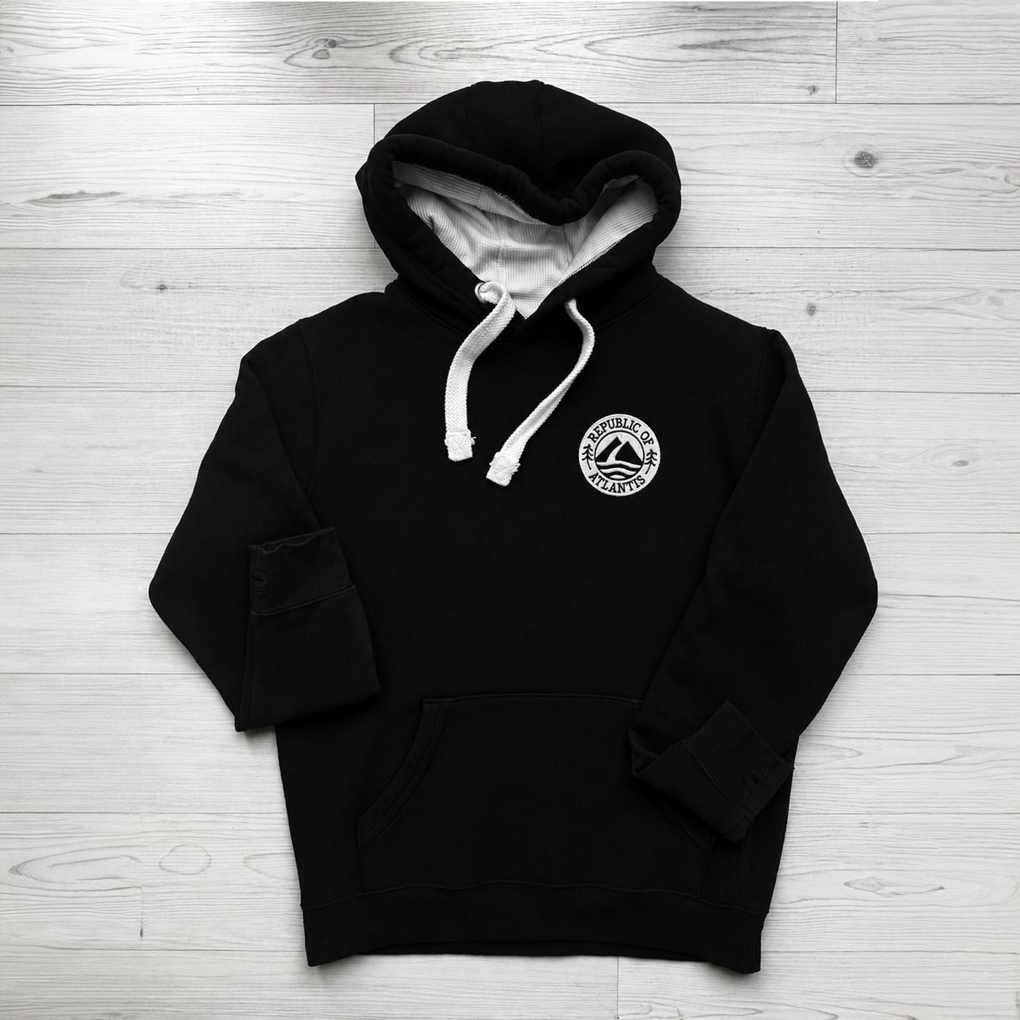 COMING SOON ** The Manx - Republic of Atlantis Hoodie in Black