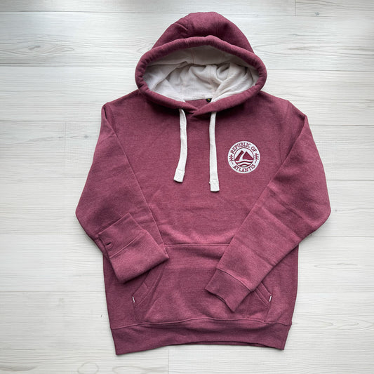 The Bamburgh - Women's Republic of Atlantis Hoodie in Northumberland Sunrise